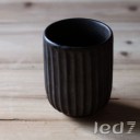 JT Ceramics Black Ribs