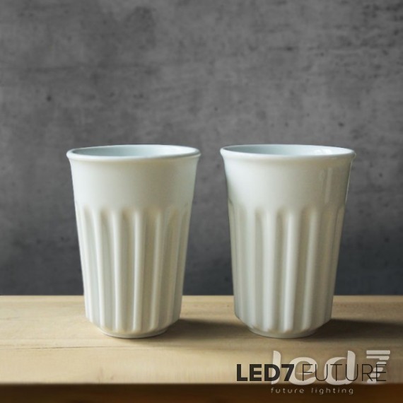 JT Ceramics White Glass
