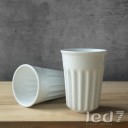 JT Ceramics White Glass