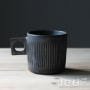JT Ceramics Black Ribs 2
