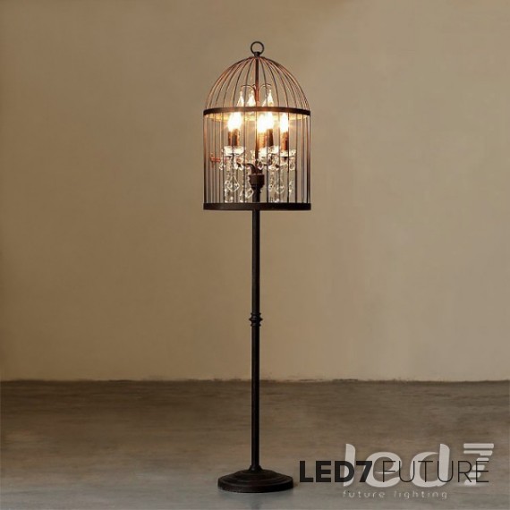 Loft Industry Cage Floor Lamp