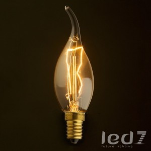 Ретро-лампа накаливания Loft Industry Candle E14