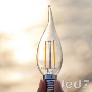 Светодиодная ретро-лампа Loft Industry Retro LED Fly Candle E14 2W