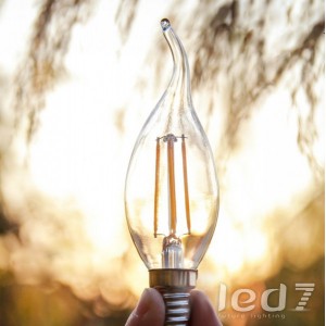 Светодиодная ретро-лампа Loft Industry Retro LED Fly Candle E14 4W