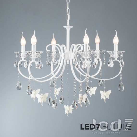 Whiteness Small Angels Chandelier 2