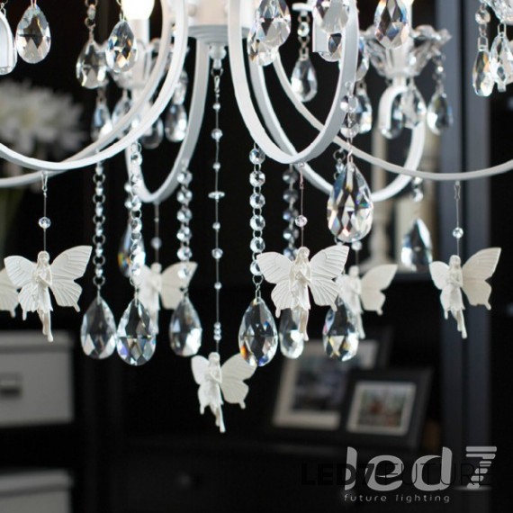 Whiteness Small Angels Chandelier 2
