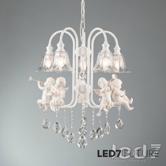 Whiteness Angels Chandelier 2