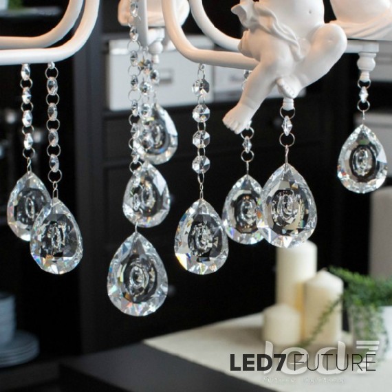 Whiteness Angels Chandelier 2