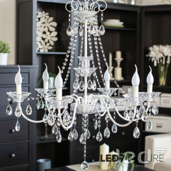 Whiteness White Chandelier 5