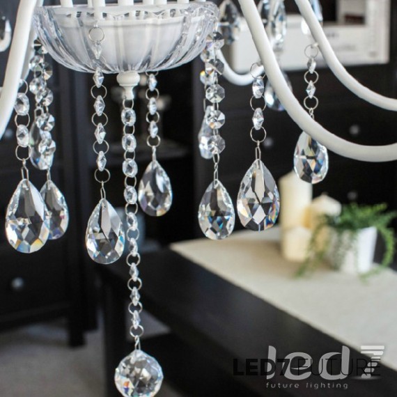 Whiteness White Chandelier 5