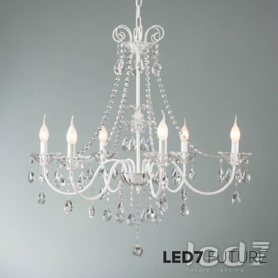 Whiteness White Chandelier 5