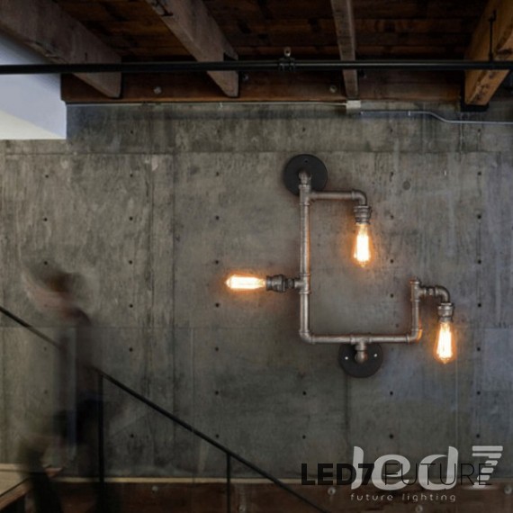 Loft Industry Water Wall Pipe