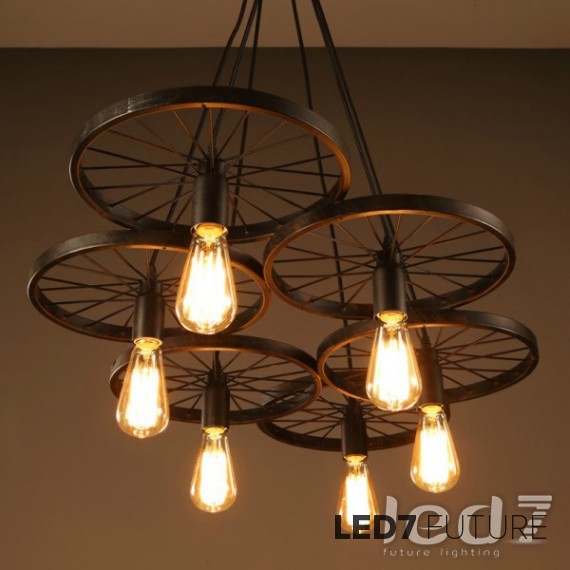 Loft Industry Needle Chandelier