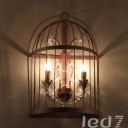 Loft Industry Birdcage Chandelier Wall 2