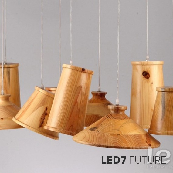 Wood Design Kegs Chandelier