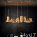 Wood Design Kegs Chandelier