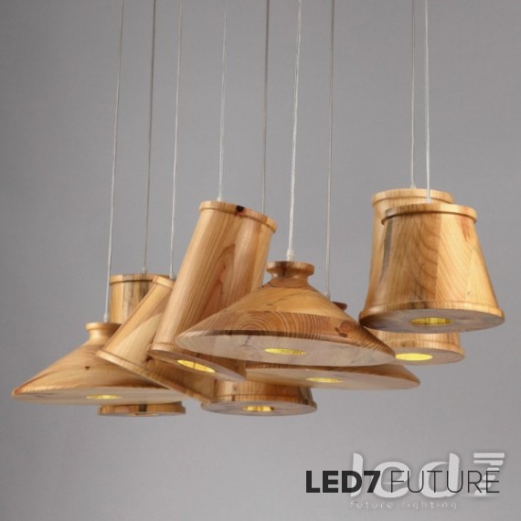 Wood Design Kegs Chandelier