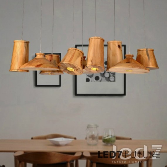 Wood Design Kegs Chandelier