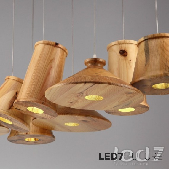 Wood Design Kegs Chandelier