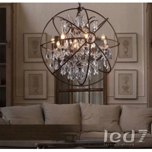 Loft Industry - Gyro Crystal Chandelier 3