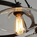 Loft Industry Clear Cap Chandelier 6