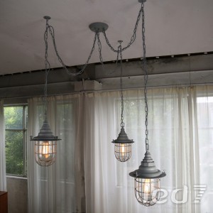 Loft Industry Basement White Chandelier