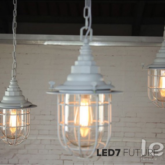 Loft Industry Basement White Chandelier