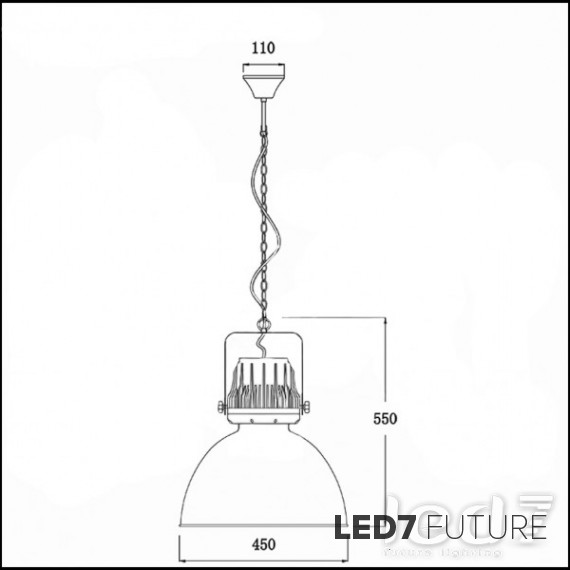 Loft Industry Factory 3 White