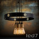 Loft Industry Lux Gold Holder Chandelier 2