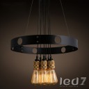 Loft Industry Lux Gold Holder Chandelier 2