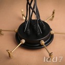 Loft Industry Lux Gold Holder Chandelier 2