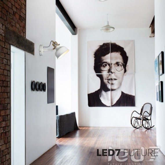 Loft Industry Space White Wall