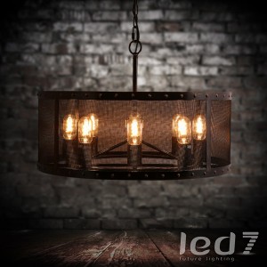 Loft Industry Drum Light