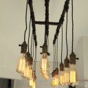 Loft Industry Water Pipes Chandelier