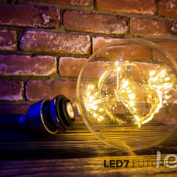 Ретро-лампа - Loft Industry Globe G150 Twinkle LED