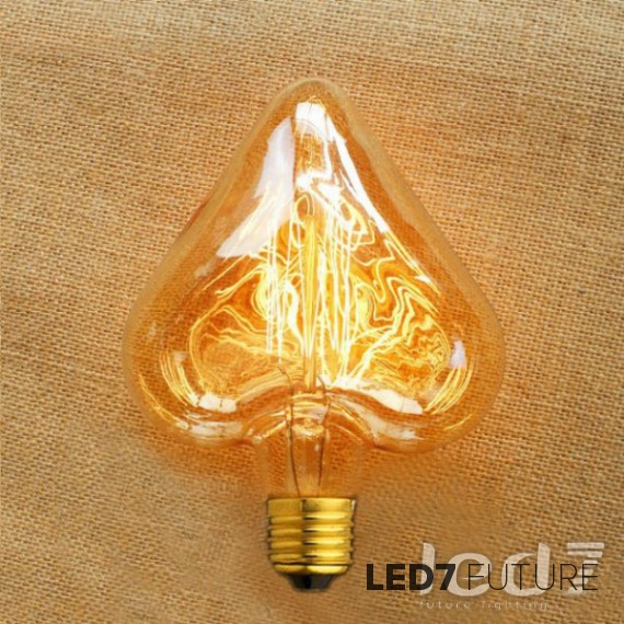 Ретро-лампа накаливания - Loft Industry Heart Light