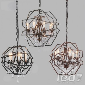 Loft Industry - Circle Cage Crystall Candle V2