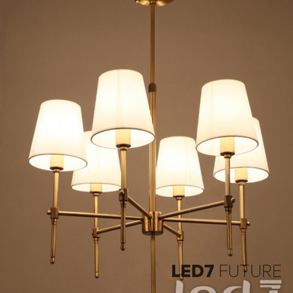 Loft Industry - Classic Brass Chandelier