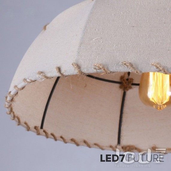 Loft Industry - Fabric chandelier 3