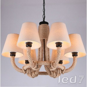 Loft Industry - Rope Chandelier 2