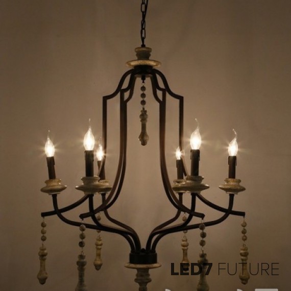 Loft Industry - Thin Metall Chandelier