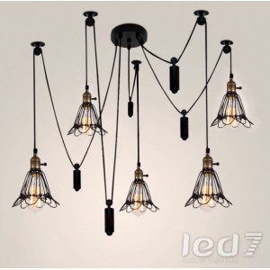 Loft Industry - Wire Holder Chandelier