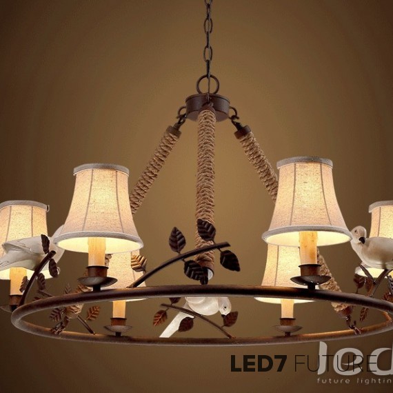 Loft Industry - Antique Birds Rust-XL