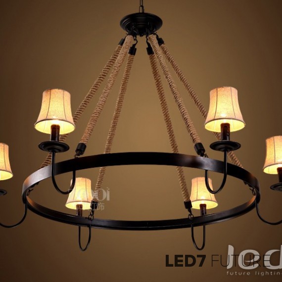 Loft Industry - Cloth Cap Chandelier