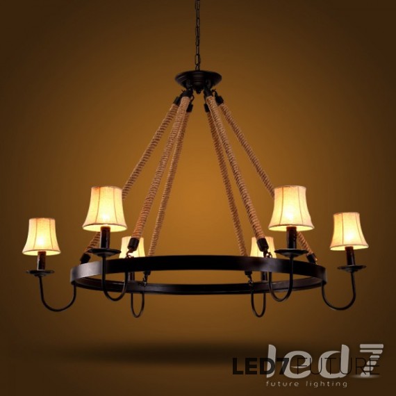 Loft Industry - Cloth Cap Chandelier