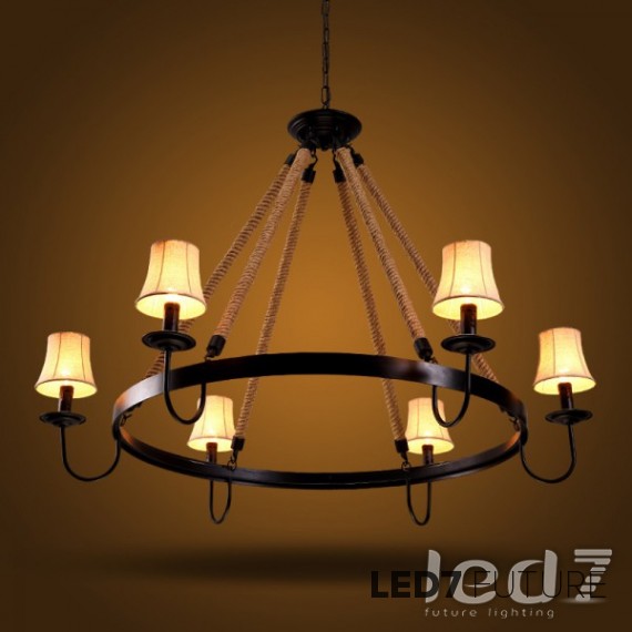 Loft Industry - Cloth Cap Chandelier