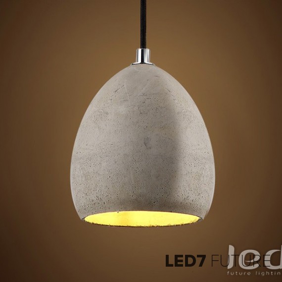 Loft Industry - Concrete Oval White