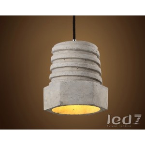 Loft Industry - Concrete Pin White