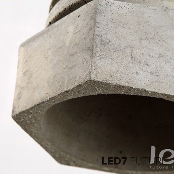 Loft Industry - Concrete Pin White
