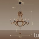 Loft Industry - Grand Rope Chandelier 2